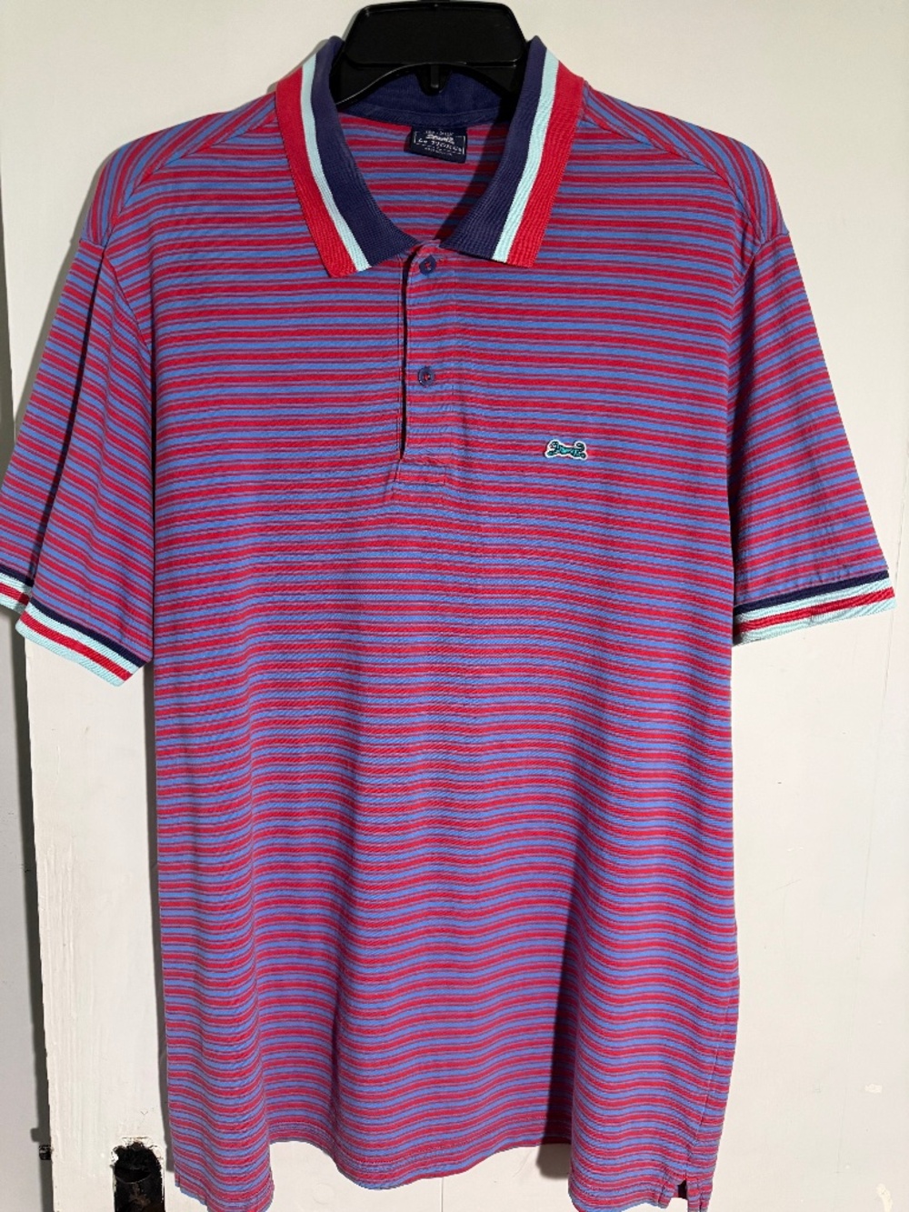 Mens LeTigre vintage polo size L